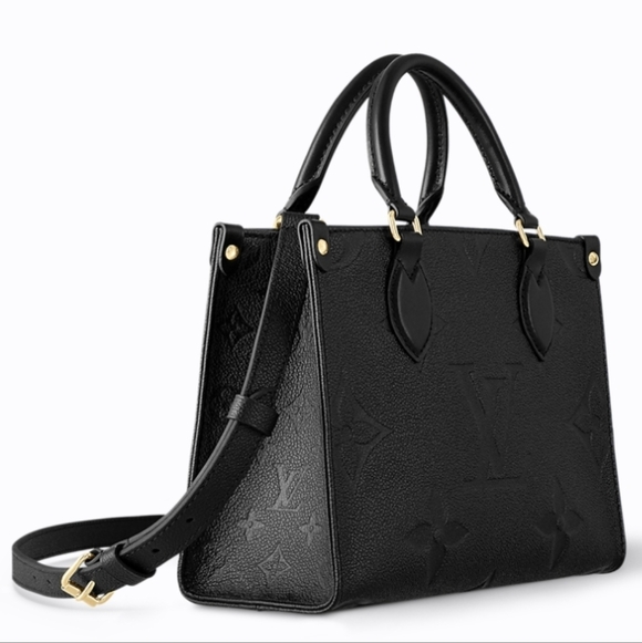 MSRP $3,500 BRAND NEW! LOUIS VUITTON LV Empreinte ONTHEGO PM BLACK - Picture 11 of 17